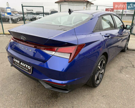 Синий Хендай Элантра, объемом двигателя 2 л и пробегом 28 тыс. км за 19490 $, фото 7 на Automoto.ua