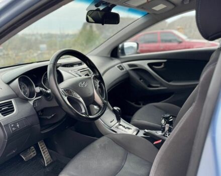 Синий Хендай Элантра, объемом двигателя 1.8 л и пробегом 187 тыс. км за 9950 $, фото 12 на Automoto.ua