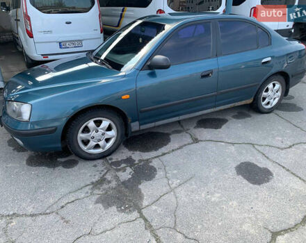 Синий Хендай Элантра, объемом двигателя 1.6 л и пробегом 326 тыс. км за 2400 $, фото 1 на Automoto.ua