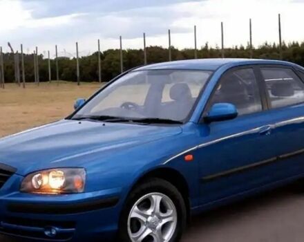 Синий Хендай Элантра, объемом двигателя 2 л и пробегом 250 тыс. км за 2000 $, фото 1 на Automoto.ua