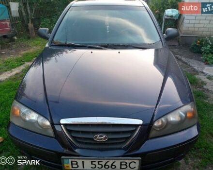 Синий Хендай Элантра, объемом двигателя 0 л и пробегом 220 тыс. км за 3600 $, фото 1 на Automoto.ua