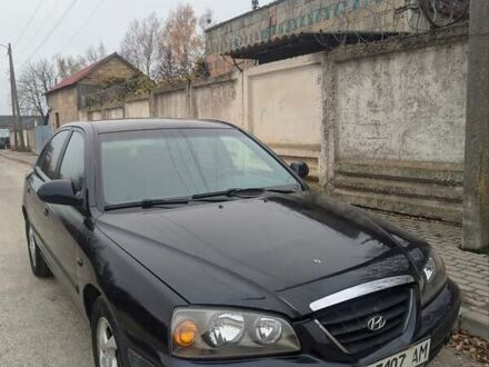 Синий Хендай Элантра, объемом двигателя 1.98 л и пробегом 244 тыс. км за 2800 $, фото 1 на Automoto.ua