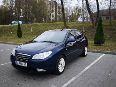 Синий Хендай Элантра, объемом двигателя 1.59 л и пробегом 287 тыс. км за 6300 $, фото 1 на Automoto.ua