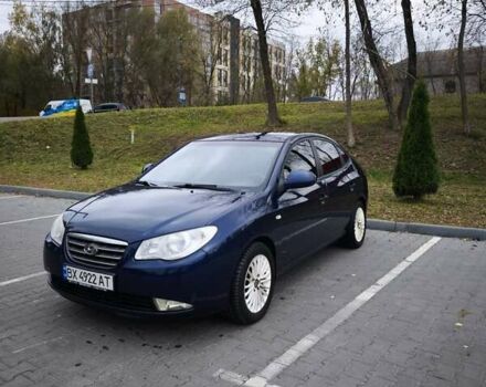 Синий Хендай Элантра, объемом двигателя 1.59 л и пробегом 287 тыс. км за 6300 $, фото 1 на Automoto.ua