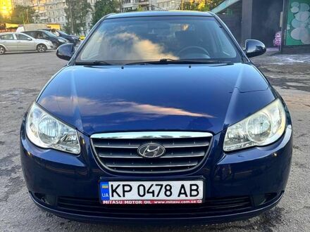 Синий Хендай Элантра, объемом двигателя 1.6 л и пробегом 185 тыс. км за 5900 $, фото 1 на Automoto.ua