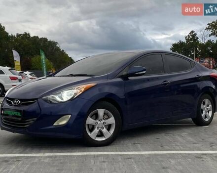 Синій Хендай Елантра, об'ємом двигуна 1.8 л та пробігом 215 тис. км за 8990 $, фото 1 на Automoto.ua