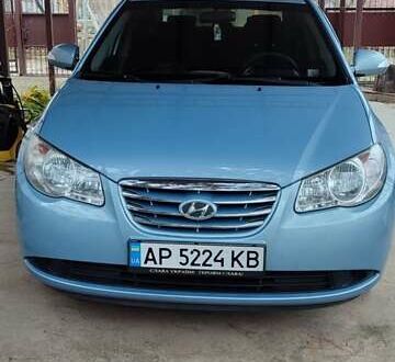 Синий Хендай Элантра, объемом двигателя 1.49 л и пробегом 162 тыс. км за 8000 $, фото 1 на Automoto.ua