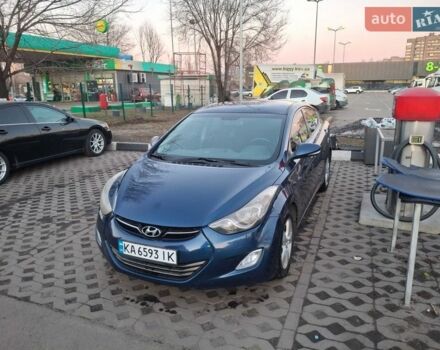 Синий Хендай Элантра, объемом двигателя 1.8 л и пробегом 196 тыс. км за 6500 $, фото 1 на Automoto.ua