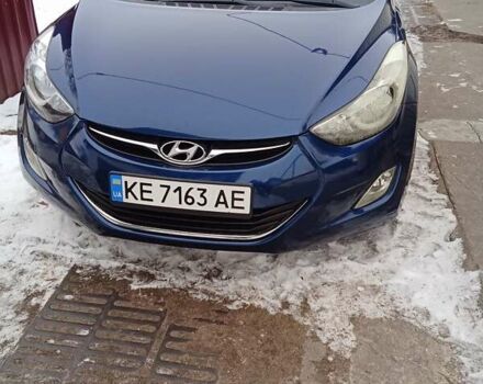 Синий Хендай Элантра, объемом двигателя 1.8 л и пробегом 152 тыс. км за 8200 $, фото 1 на Automoto.ua