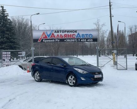 Синий Хендай Элантра, объемом двигателя 1.8 л и пробегом 232 тыс. км за 9200 $, фото 1 на Automoto.ua