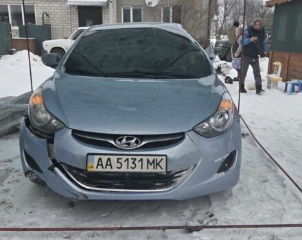 Синий Хендай Элантра, объемом двигателя 1.6 л и пробегом 160 тыс. км за 5000 $, фото 1 на Automoto.ua