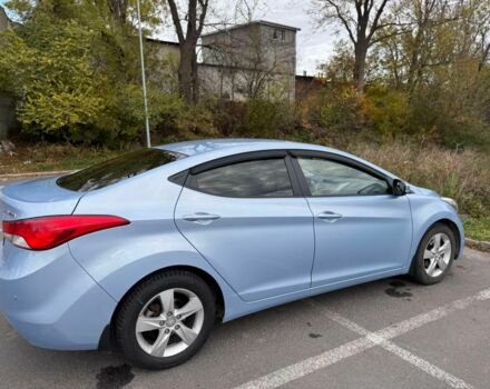 Синий Хендай Элантра, объемом двигателя 1.8 л и пробегом 187 тыс. км за 9950 $, фото 1 на Automoto.ua