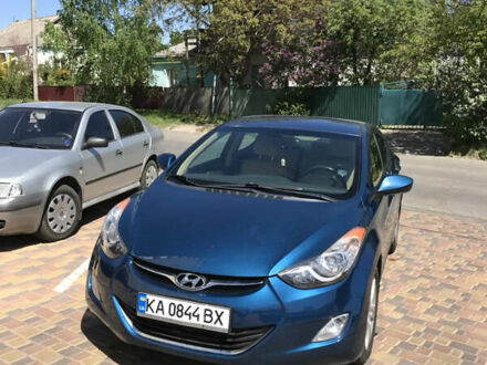 Синий Хендай Элантра, объемом двигателя 1.8 л и пробегом 143 тыс. км за 8800 $, фото 1 на Automoto.ua