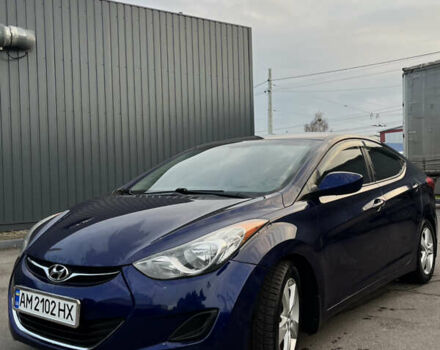 Синій Хендай Елантра, об'ємом двигуна 1.8 л та пробігом 273 тис. км за 6500 $, фото 1 на Automoto.ua