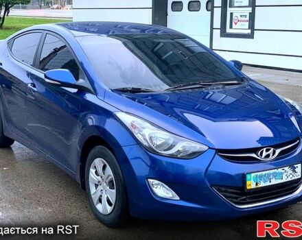 Синий Хендай Элантра, объемом двигателя 1.6 л и пробегом 66 тыс. км за 10300 $, фото 1 на Automoto.ua
