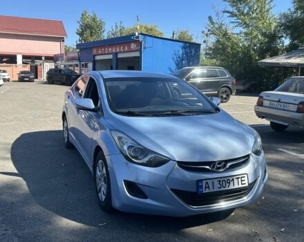 Синий Хендай Элантра, объемом двигателя 1.6 л и пробегом 139 тыс. км за 8900 $, фото 1 на Automoto.ua