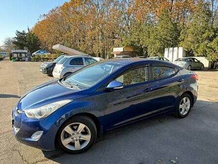 Синий Хендай Элантра, объемом двигателя 1.8 л и пробегом 254 тыс. км за 7500 $, фото 1 на Automoto.ua