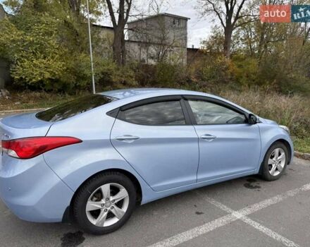 Синий Хендай Элантра, объемом двигателя 1.8 л и пробегом 187 тыс. км за 9950 $, фото 1 на Automoto.ua