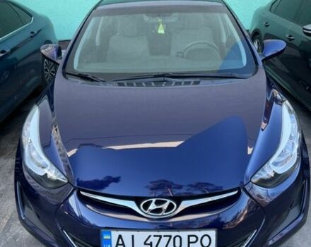 Синий Хендай Элантра, объемом двигателя 1.8 л и пробегом 137 тыс. км за 9000 $, фото 1 на Automoto.ua