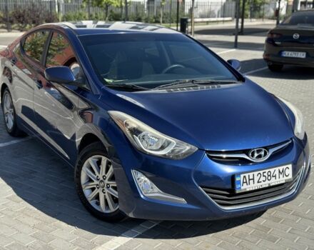 Синій Хендай Елантра, об'ємом двигуна 1.8 л та пробігом 155 тис. км за 7500 $, фото 1 на Automoto.ua