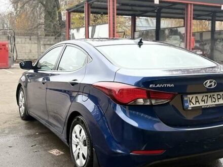 Синий Хендай Элантра, объемом двигателя 1.8 л и пробегом 188 тыс. км за 9000 $, фото 1 на Automoto.ua