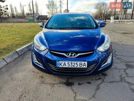 Хендай Элантра 2015 в Киеве на Automoto.ua Синий Хендай Элантра, объемом двигателя 1.8 л и пробегом 67 тыс. км за 9800 $, фото 1 на Automoto.ua