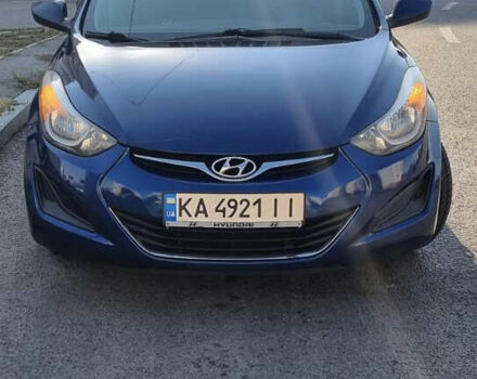 Синій Хендай Елантра, об'ємом двигуна 1.8 л та пробігом 220 тис. км за 9800 $, фото 1 на Automoto.ua