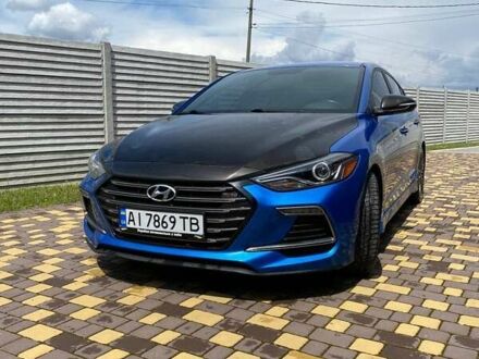 Хендай Элантра 2016 в Борисполе на Automoto.ua Синий Хендай Элантра, объемом двигателя 1.59 л и пробегом 155 тыс. км за 12500 $, фото 1 на Automoto.ua