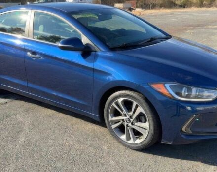 Синий Хендай Элантра, объемом двигателя 2 л и пробегом 70 тыс. км за 6300 $, фото 1 на Automoto.ua