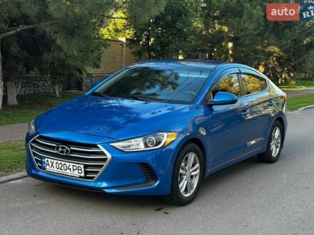 Синій Хендай Елантра, об'ємом двигуна 2 л та пробігом 160 тис. км за 11350 $, фото 1 на Automoto.ua