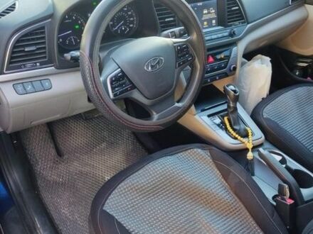 Синий Хендай Элантра, объемом двигателя 2 л и пробегом 120 тыс. км за 13600 $, фото 1 на Automoto.ua