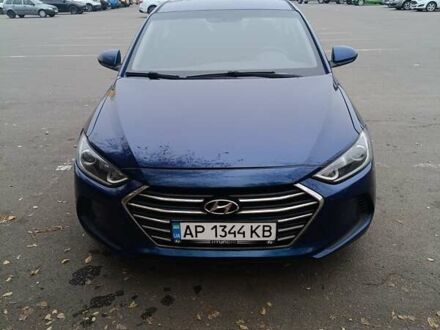 Синий Хендай Элантра, объемом двигателя 2 л и пробегом 163 тыс. км за 9999 $, фото 1 на Automoto.ua