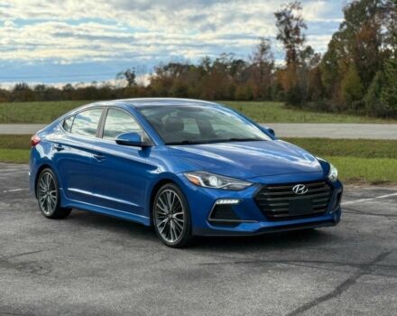 Синий Хендай Элантра, объемом двигателя 1.6 л и пробегом 33 тыс. км за 11600 $, фото 1 на Automoto.ua