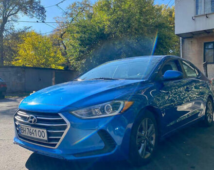 Синій Хендай Елантра, об'ємом двигуна 2 л та пробігом 94 тис. км за 12800 $, фото 1 на Automoto.ua