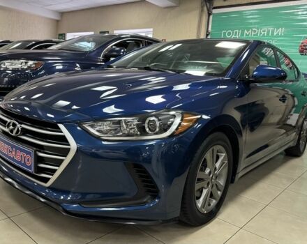Синий Хендай Элантра, объемом двигателя 2 л и пробегом 33 тыс. км за 12500 $, фото 1 на Automoto.ua