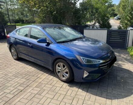Синий Хендай Элантра, объемом двигателя 2 л и пробегом 108 тыс. км за 8499 $, фото 1 на Automoto.ua