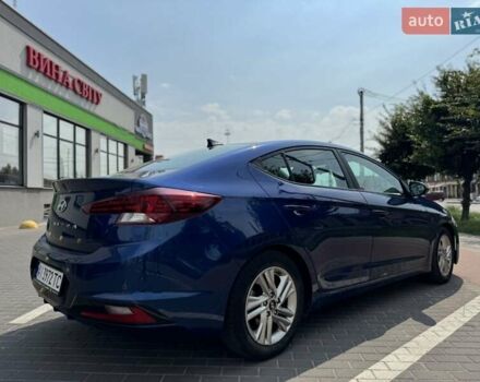 Синий Хендай Элантра, объемом двигателя 2 л и пробегом 150 тыс. км за 12900 $, фото 1 на Automoto.ua