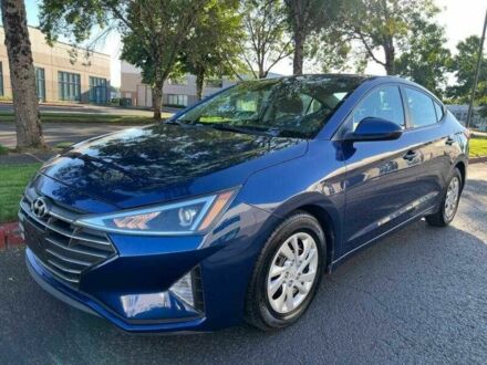 Синий Хендай Элантра, объемом двигателя 2 л и пробегом 34 тыс. км за 2800 $, фото 1 на Automoto.ua