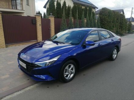 Хендай Элантра 2021 в Киеве на Automoto.ua Синий Хендай Элантра, объемом двигателя 2 л и пробегом 21 тыс. км за 19900 $, фото 1 на Automoto.ua