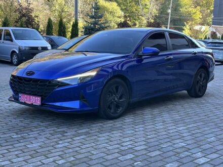 Синій Хендай Елантра, об'ємом двигуна 2 л та пробігом 119 тис. км за 15500 $, фото 1 на Automoto.ua