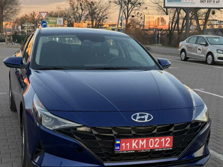 Синій Хендай Елантра, об'ємом двигуна 2 л та пробігом 66 тис. км за 16990 $, фото 1 на Automoto.ua