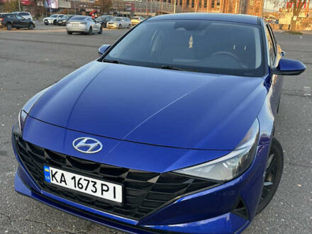 Синій Хендай Елантра, об'ємом двигуна 2 л та пробігом 57 тис. км за 19800 $, фото 1 на Automoto.ua