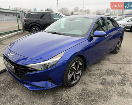 Синий Хендай Элантра, объемом двигателя 2 л и пробегом 28 тыс. км за 19490 $, фото 1 на Automoto.ua