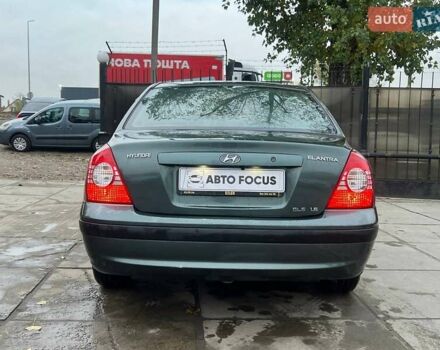 Зеленый Хендай Элантра, объемом двигателя 1.6 л и пробегом 196 тыс. км за 4990 $, фото 5 на Automoto.ua