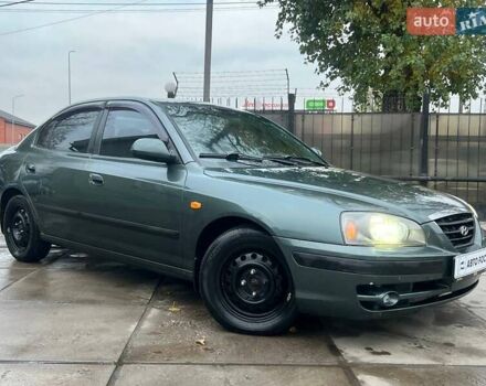 Зеленый Хендай Элантра, объемом двигателя 1.6 л и пробегом 196 тыс. км за 4990 $, фото 1 на Automoto.ua