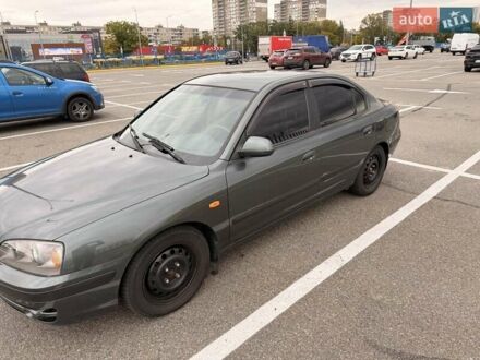 Зеленый Хендай Элантра, объемом двигателя 1.6 л и пробегом 195 тыс. км за 5500 $, фото 1 на Automoto.ua