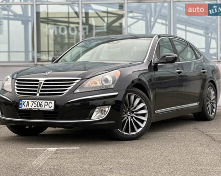 Черный Хендай Экус, объемом двигателя 5 л и пробегом 116 тыс. км за 15490 $, фото 5 на Automoto.ua