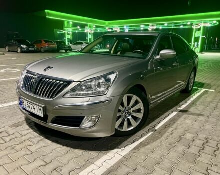 Серый Хендай Экус, объемом двигателя 4.6 л и пробегом 54 тыс. км за 15200 $, фото 1 на Automoto.ua