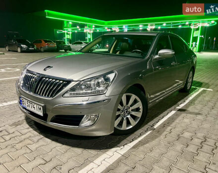 Серый Хендай Экус, объемом двигателя 4.63 л и пробегом 54 тыс. км за 15200 $, фото 1 на Automoto.ua