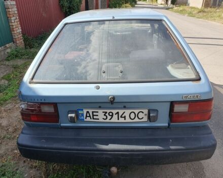Хендай Ексель 1996 в Кривом Роге на Automoto.ua Серый Хендай Ексель, объемом двигателя 1.5 л и пробегом 160 тыс. км за 720 $, фото 1 на Automoto.ua